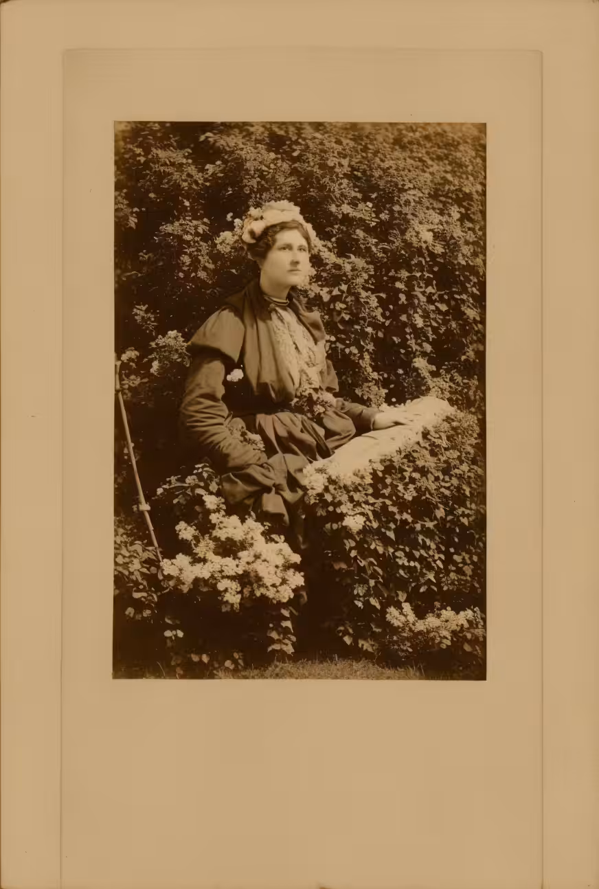 Portrait, Ambius, Calotype, Salted Paper Print (mounted on card), 1845