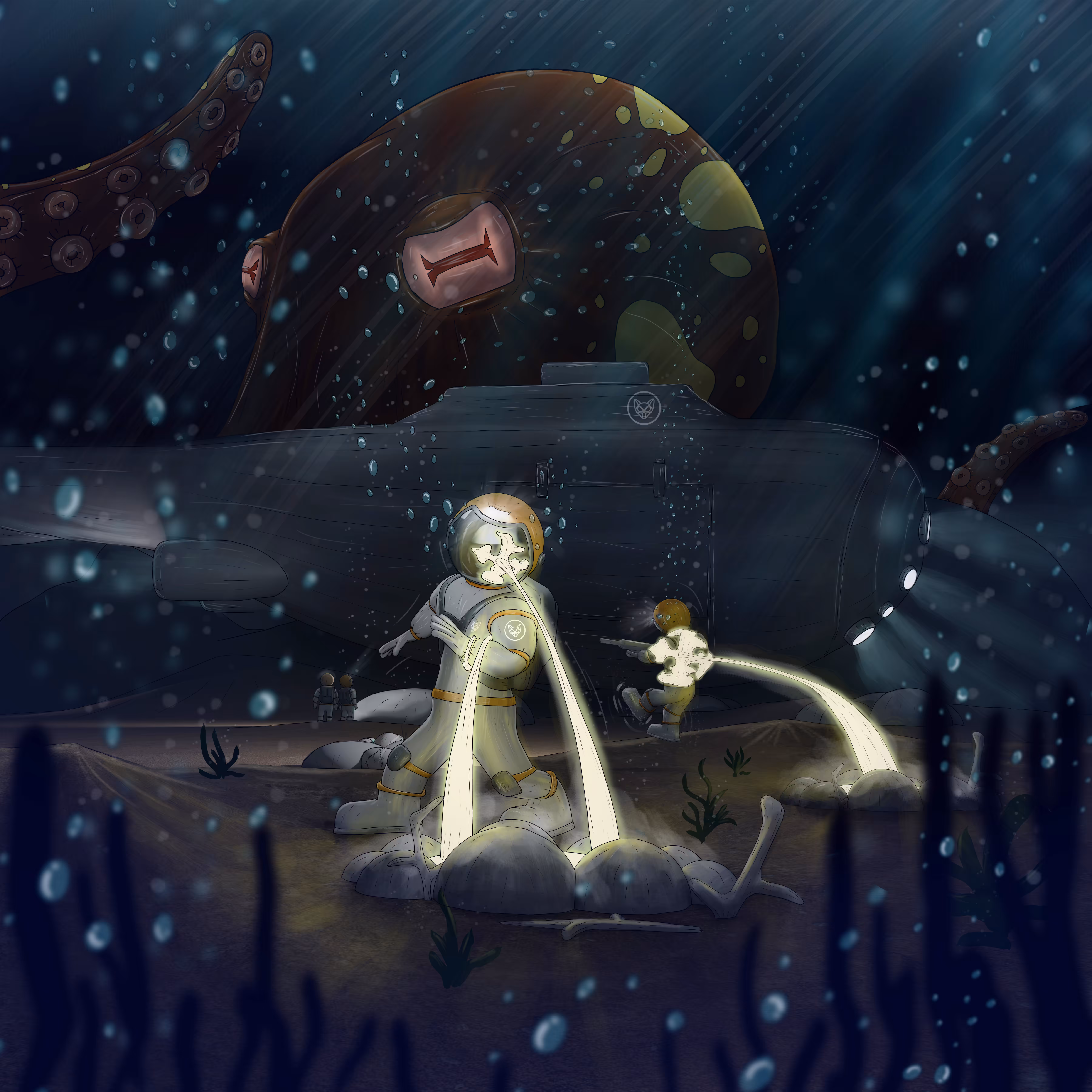 On the Ocean Floor
