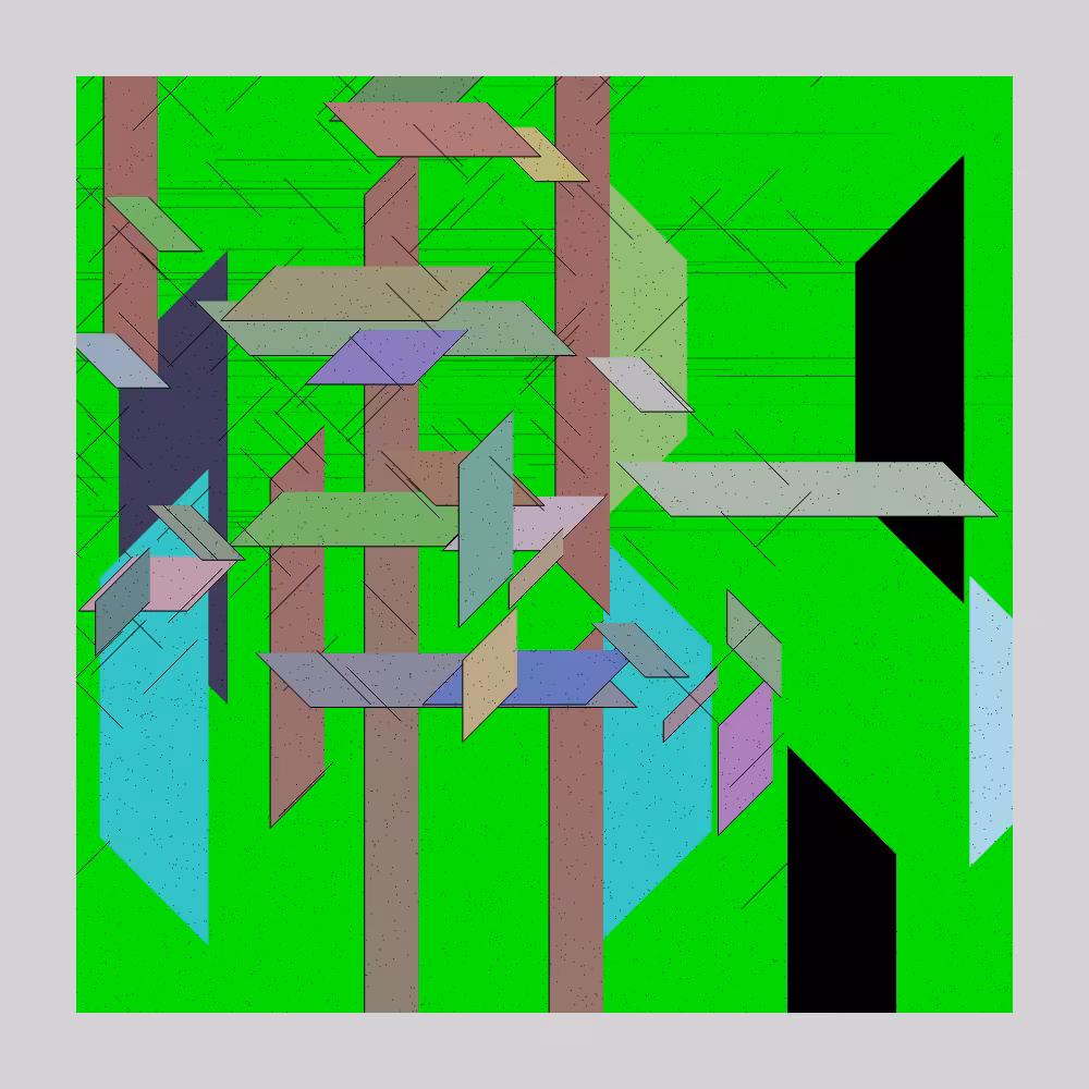 Polygonal world #7