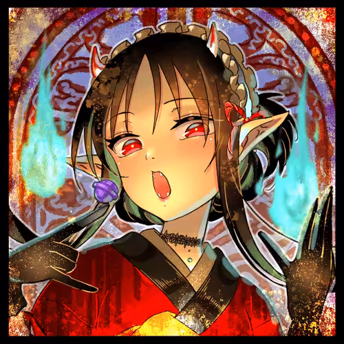 ak's Stamp collection: 地獄の門番　Hell's Gate Guard
