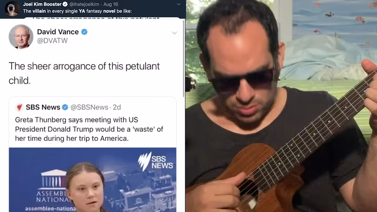 Song A Day: Old White Man On Twitter (Like A Villian From A YA Novel)