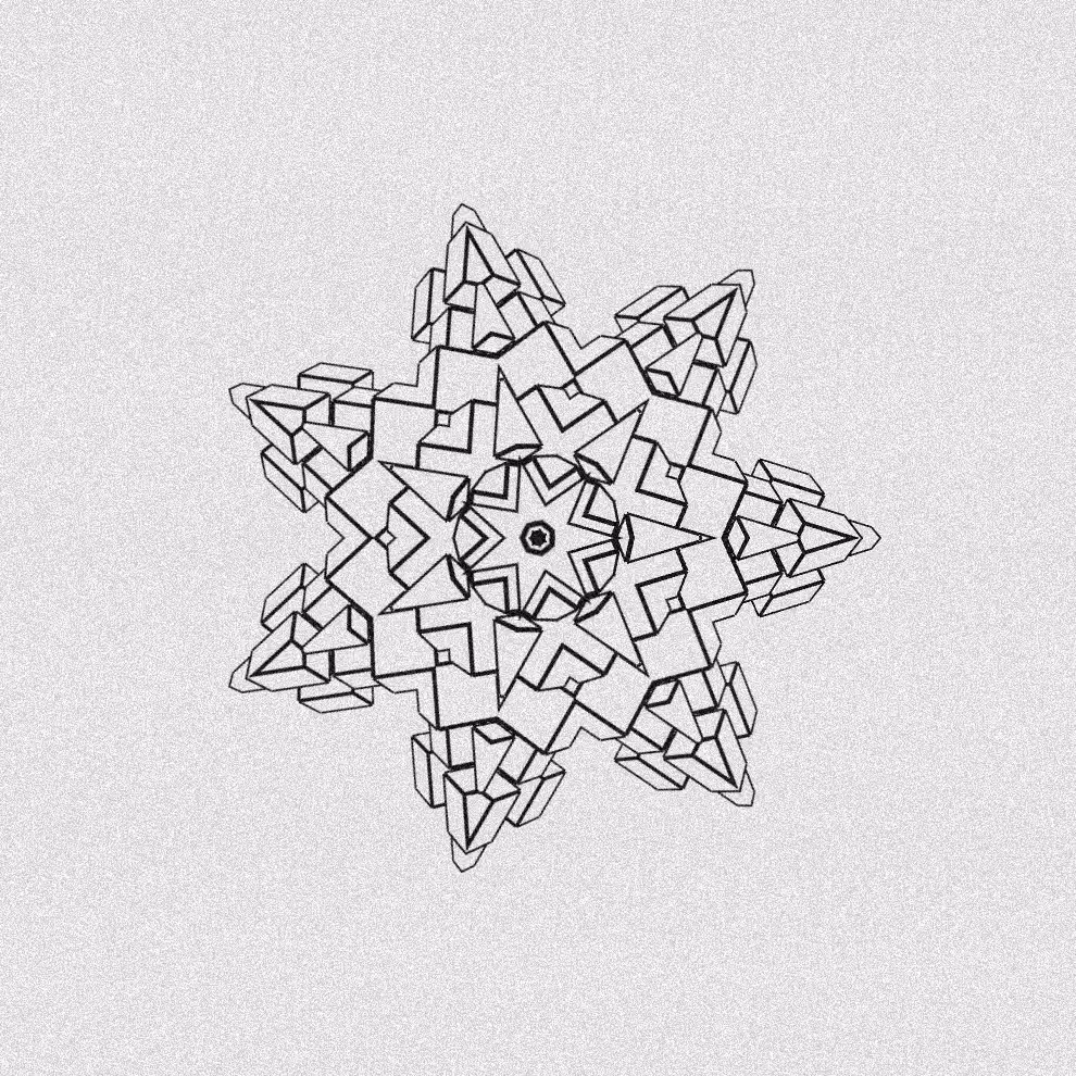 Monochrome Kaleido #13