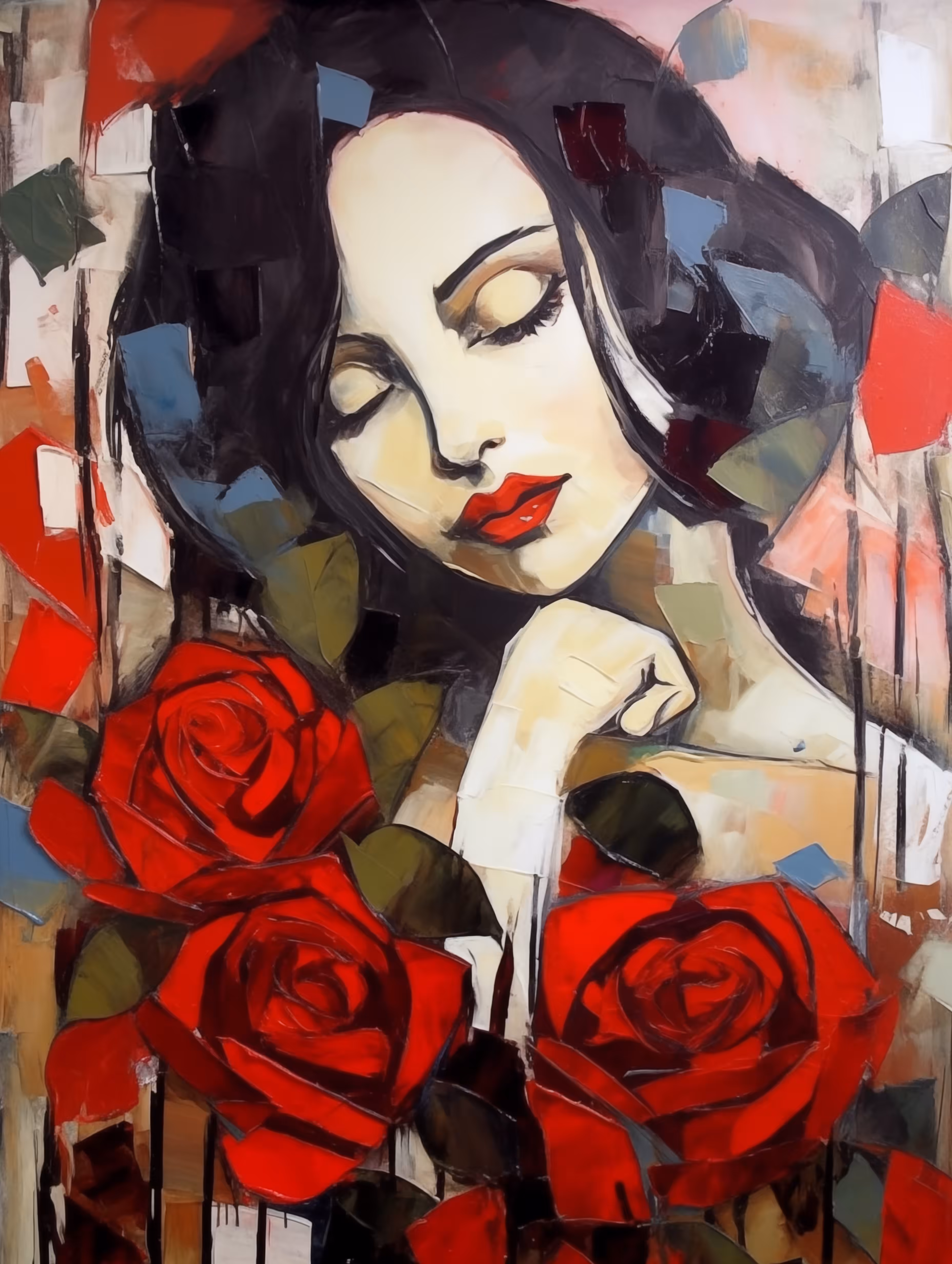 Roses in Repose