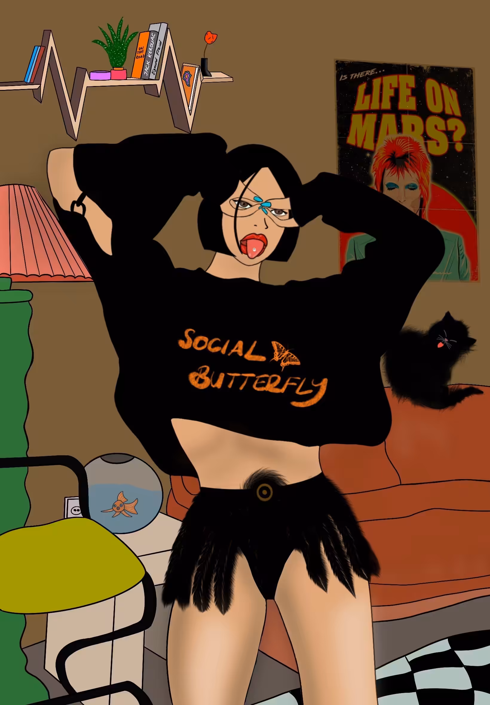 social butterfly