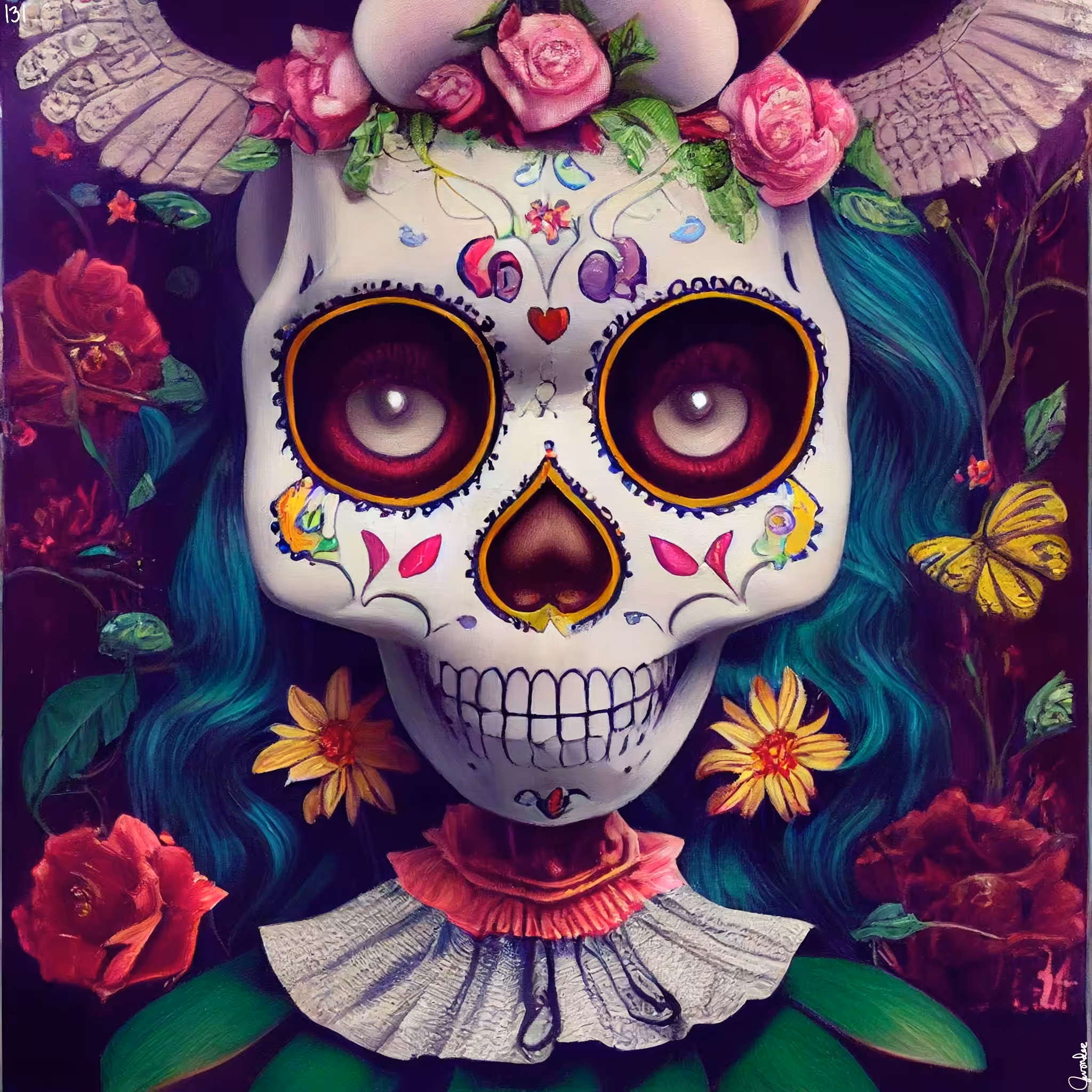 sugar skull #131