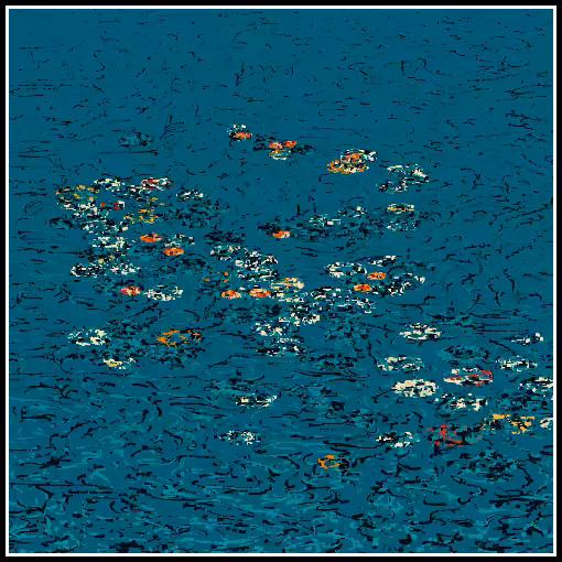 Polluted water lilies #50