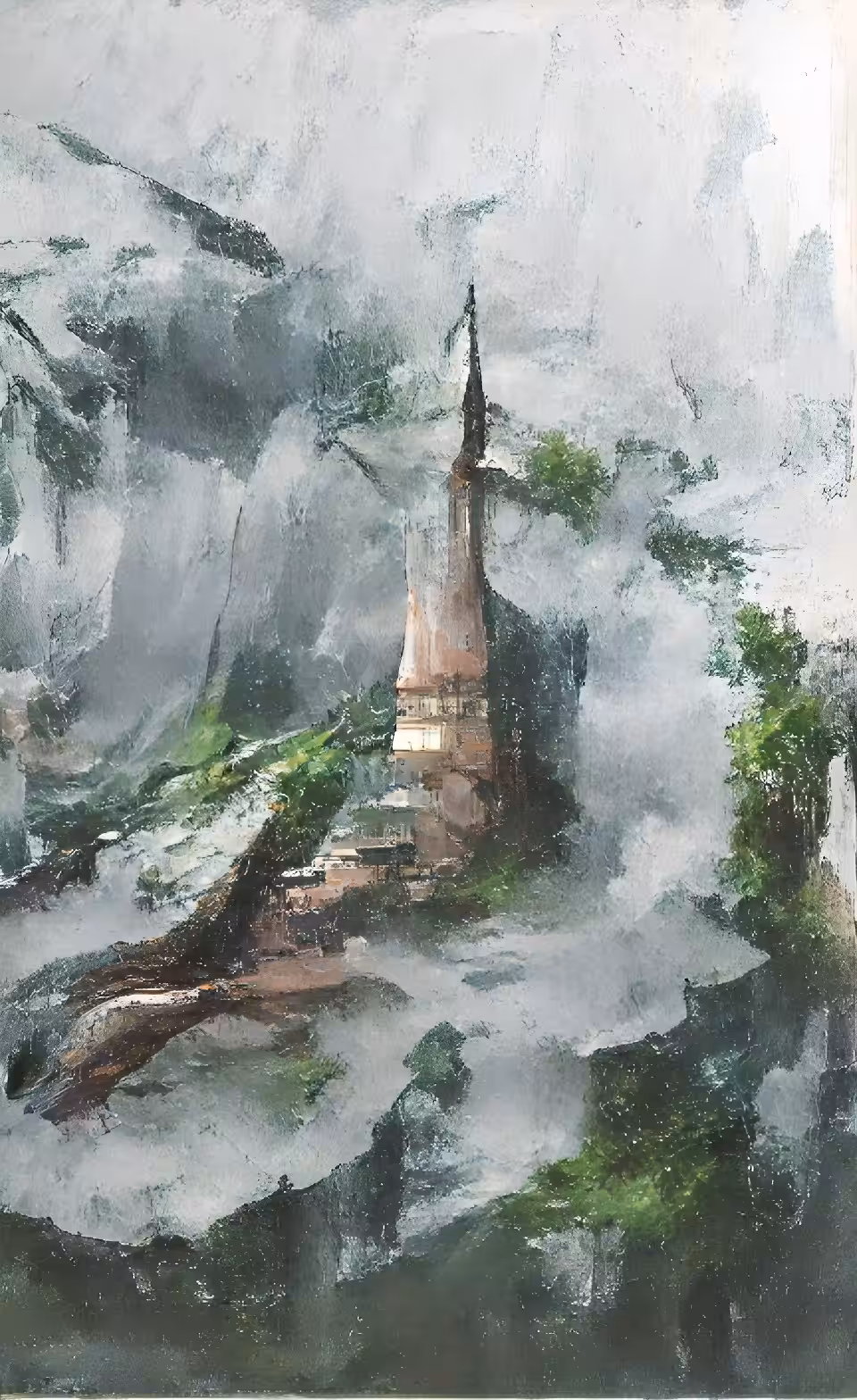 CASTLE ON THE ROCK