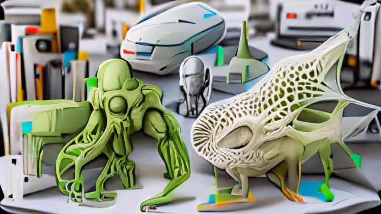 The Best 3D Printable Models of 2021 (pixray_genesis)