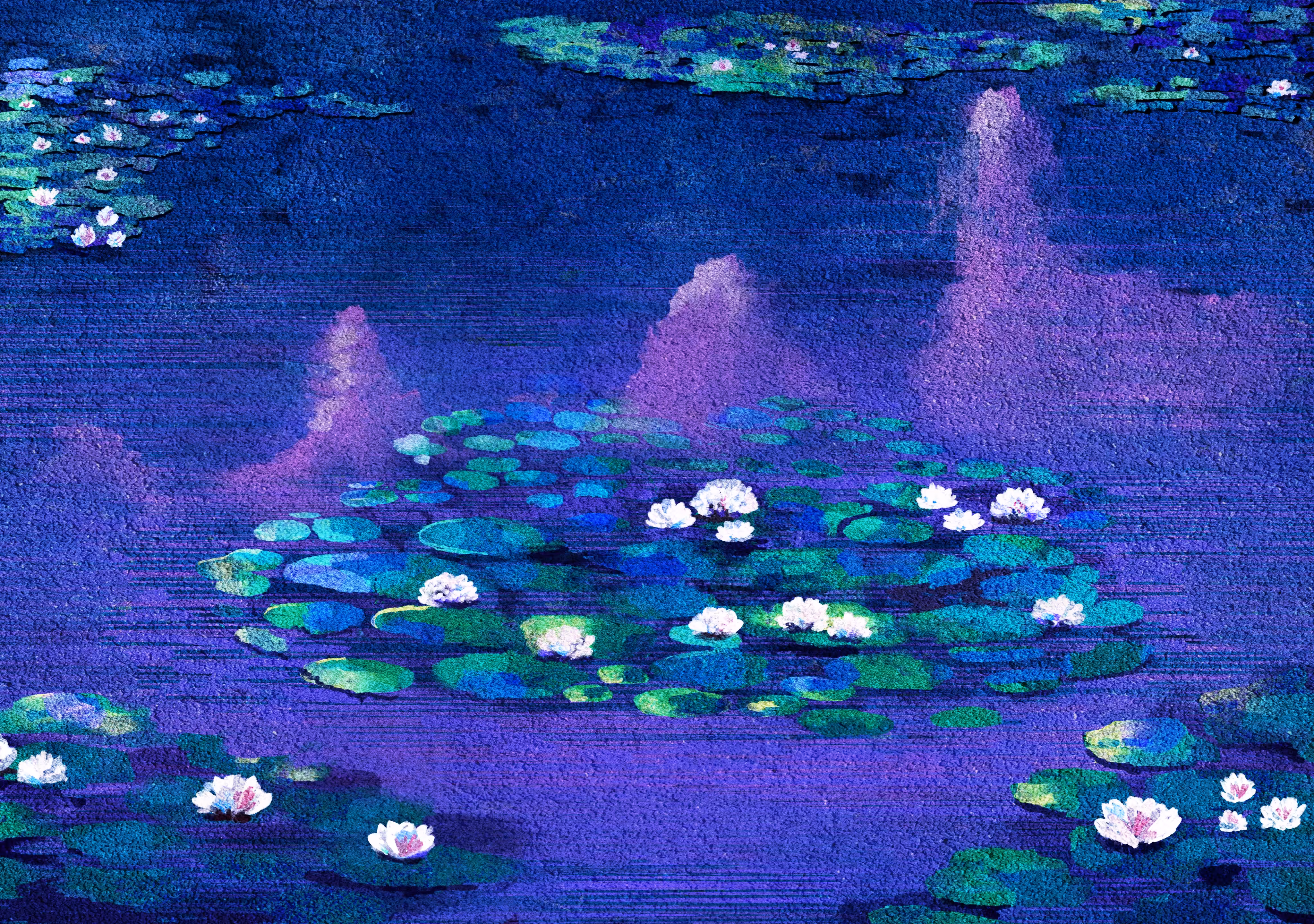 A Frog In A Pond I