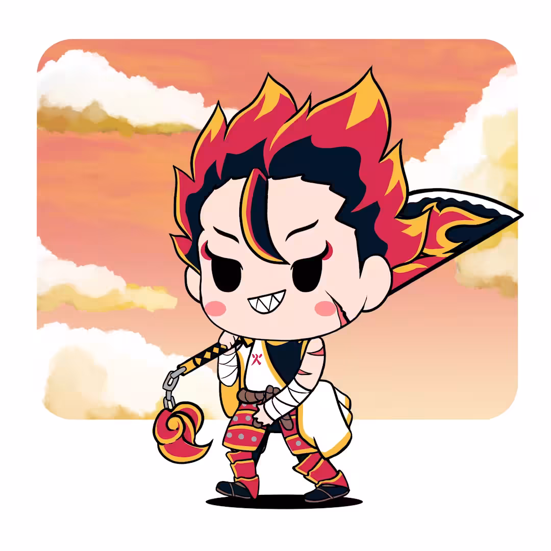 Go BaBy Go !! #137 [Fire warrior - Fantasy World]