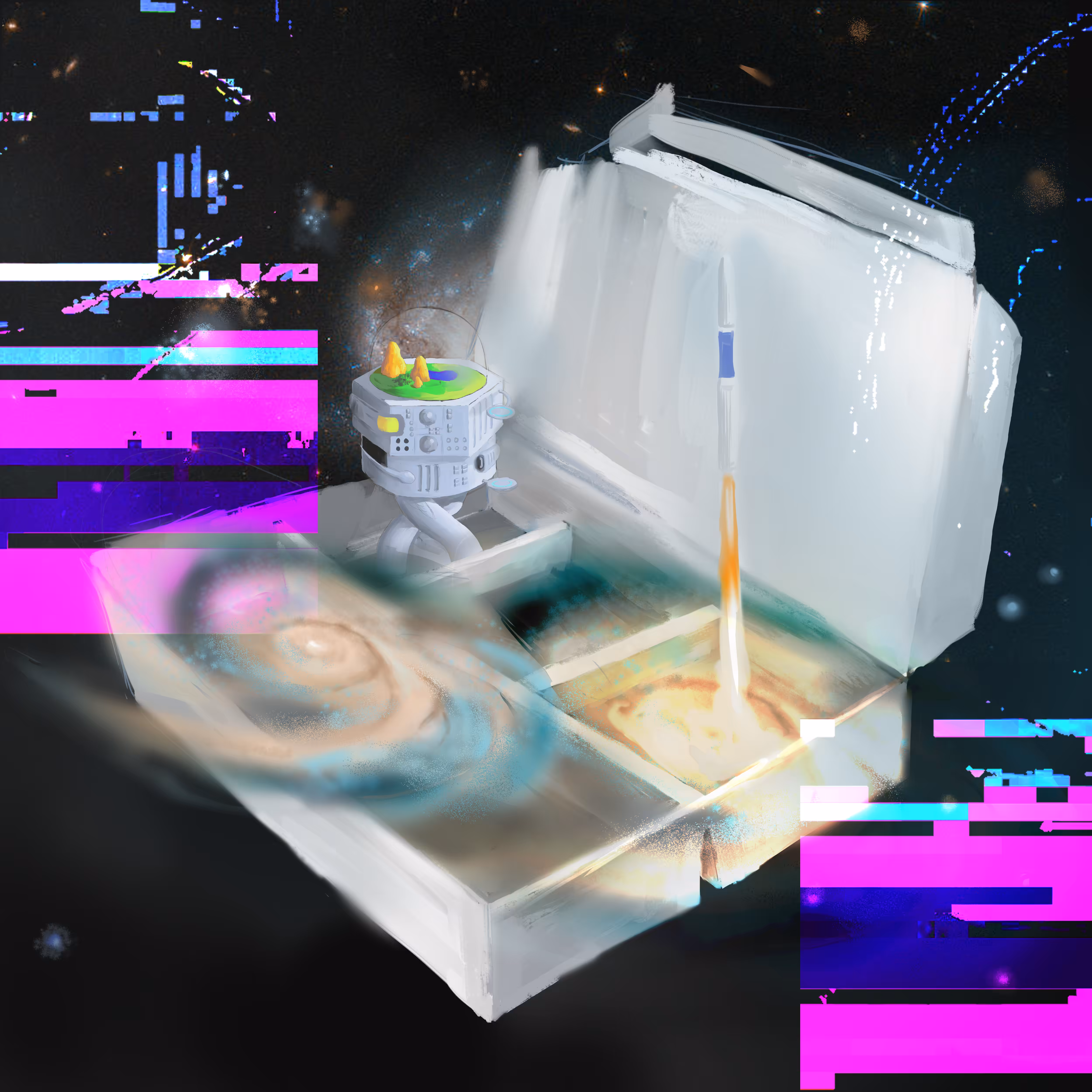 The universe boxed lunch