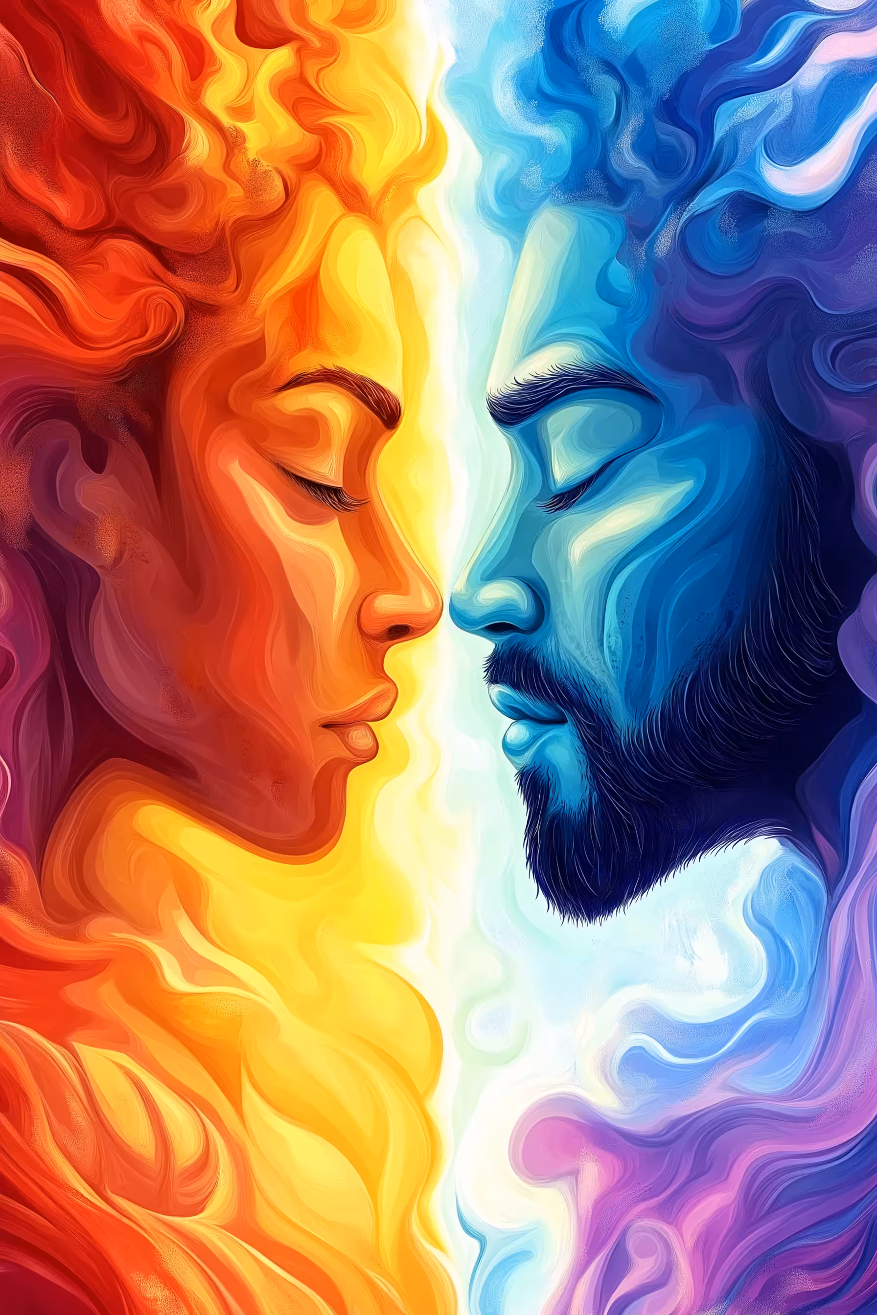 When Fire Loves Ice