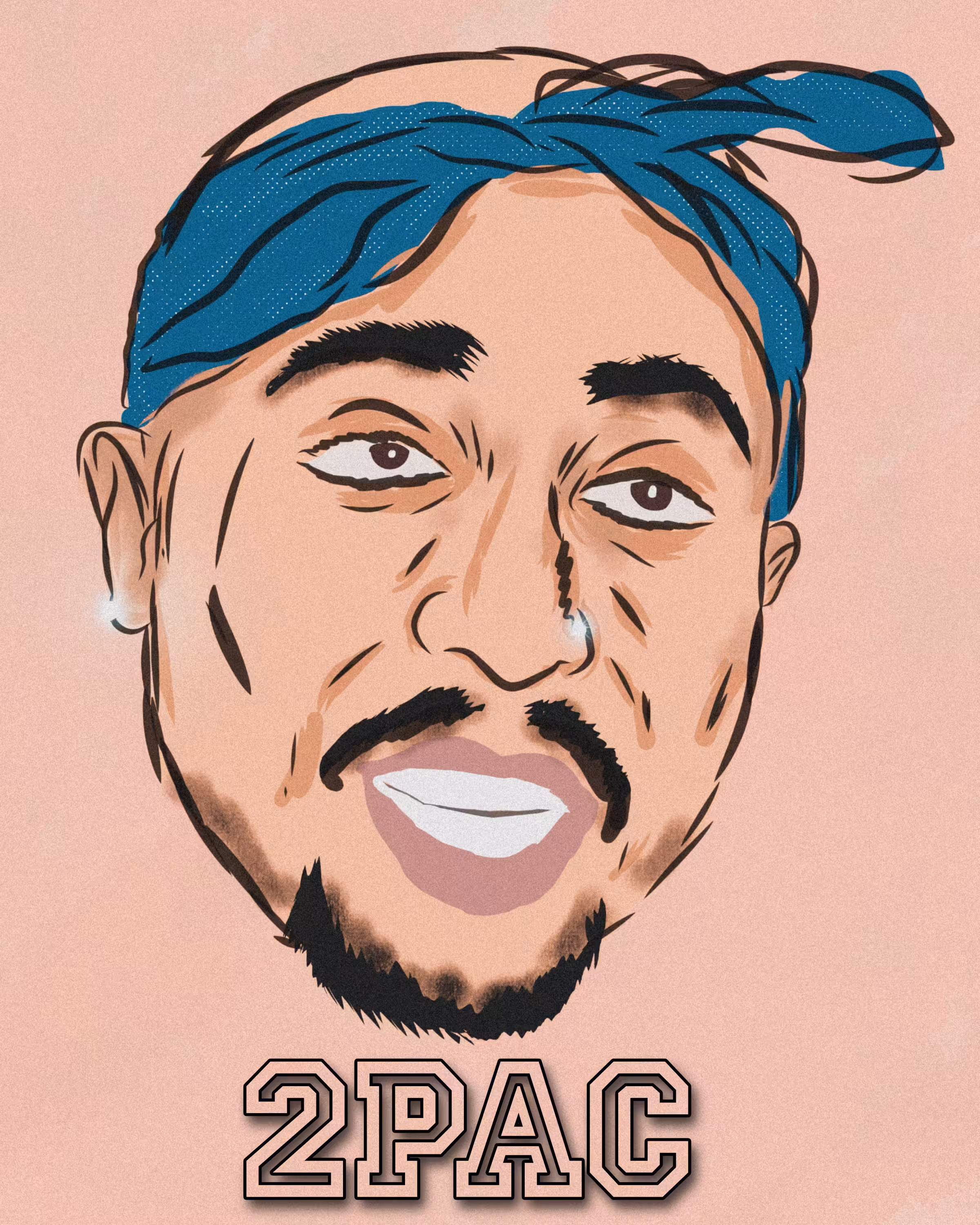 Random 1:1 Artwork : 2PAC