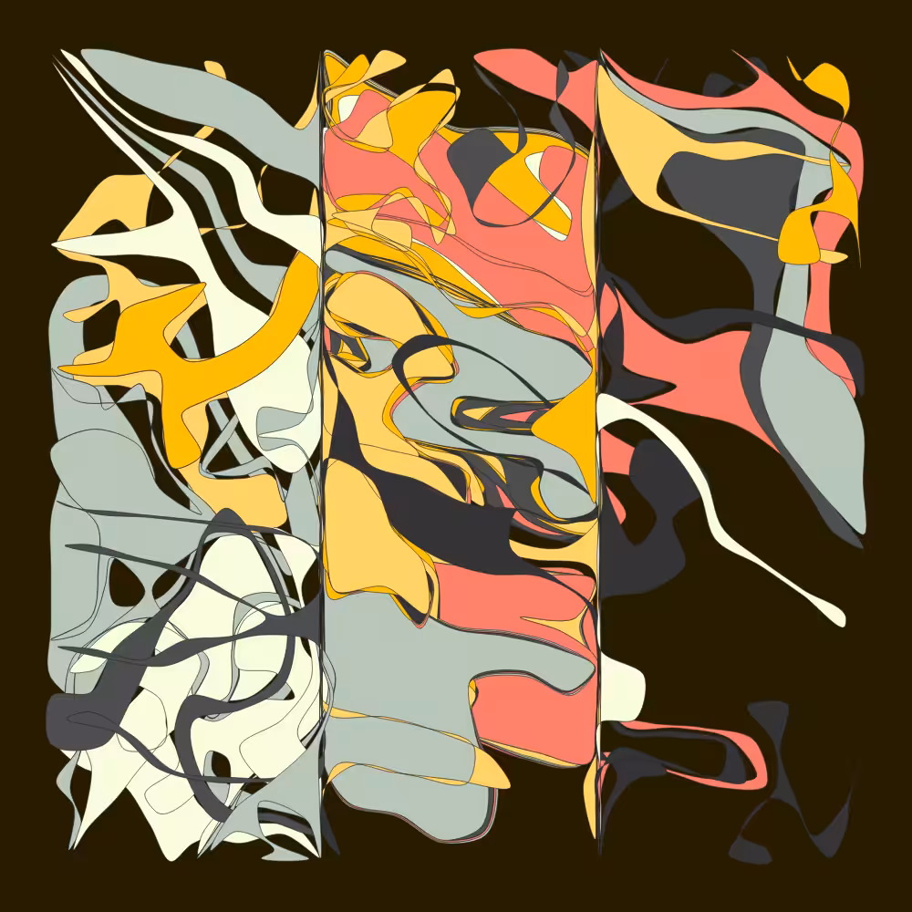 Geometric colorful shapes 3 #10
