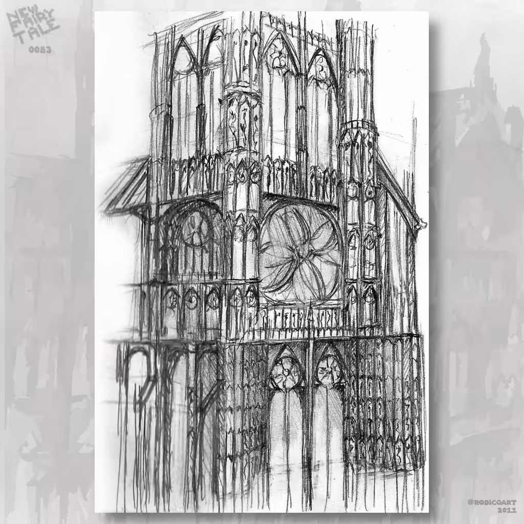Cathedral in Sketchbook 0083