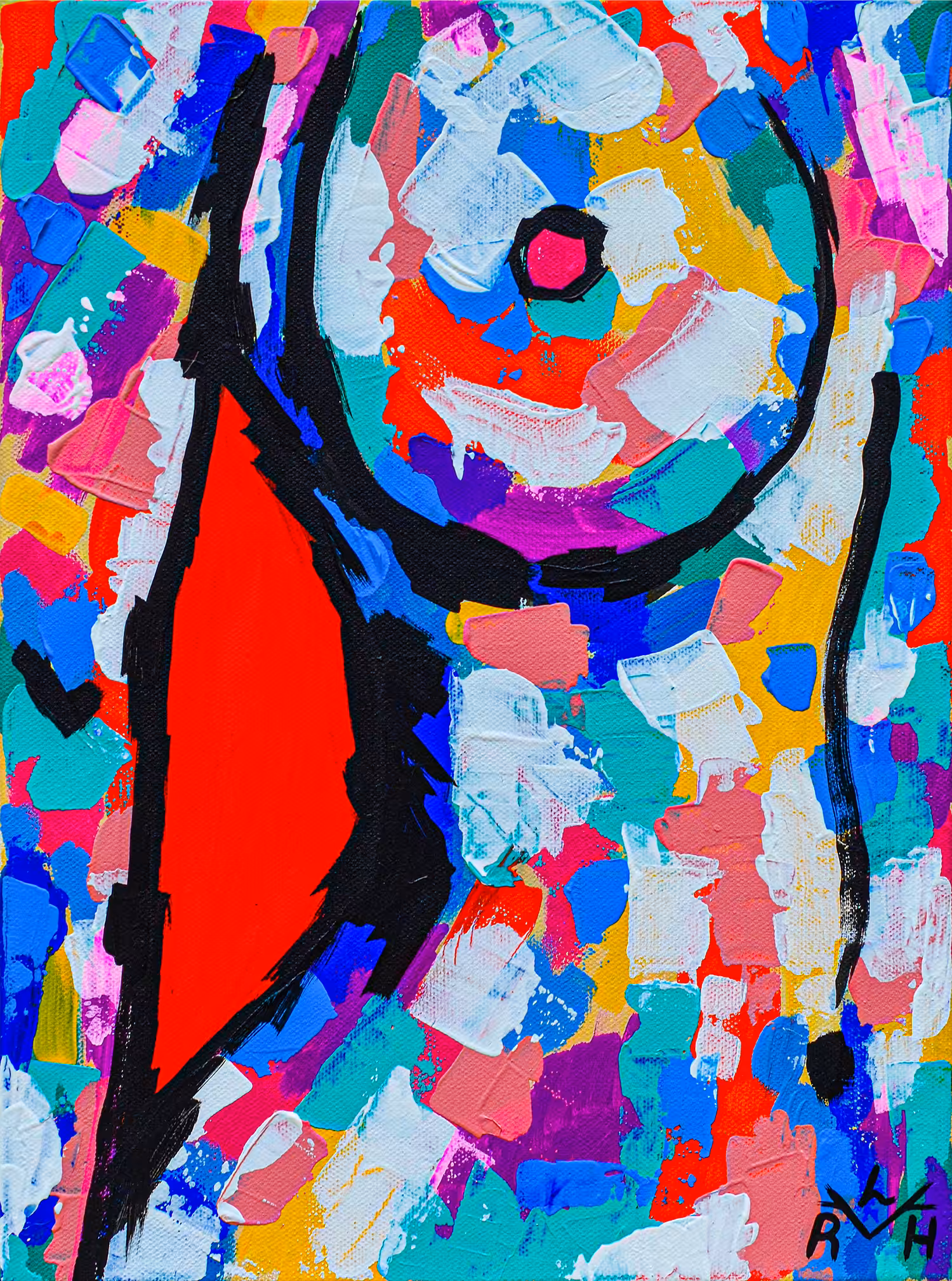 Abstract lady