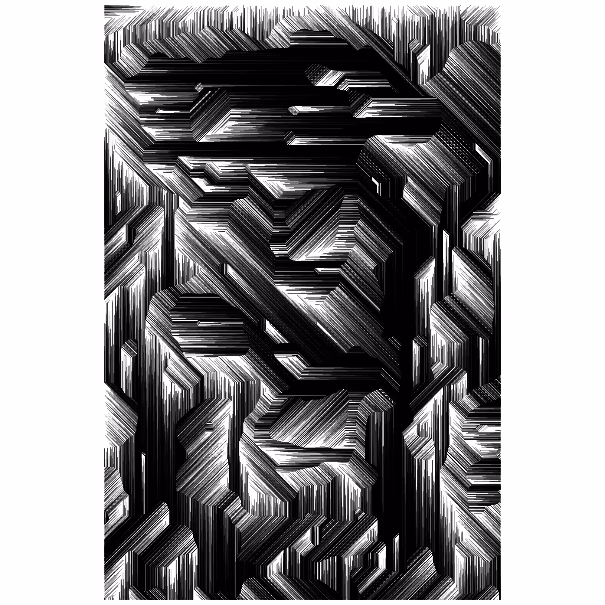 Charcoal Landscapes #9