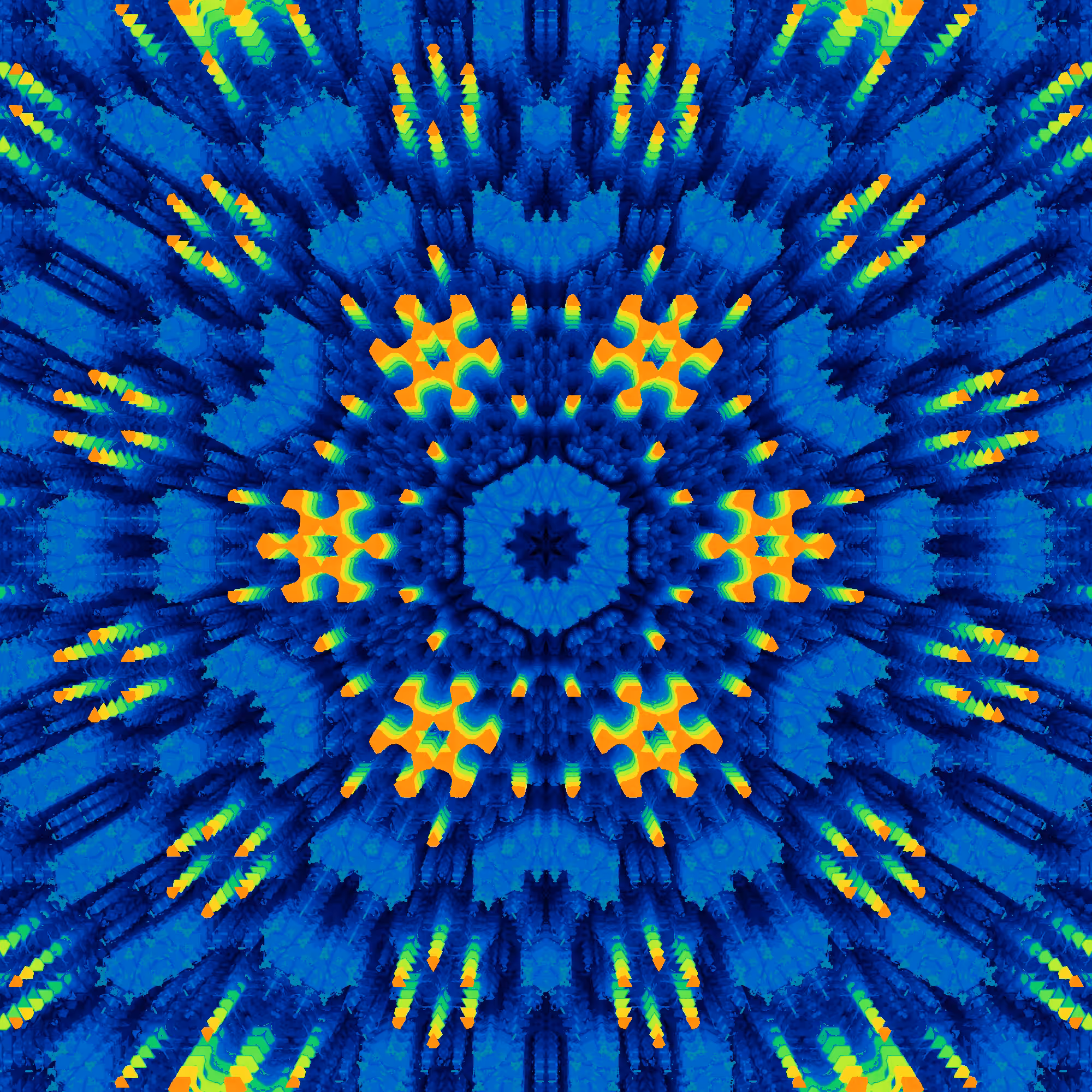 Neon Pulse: The Digital Vibe: Blue Star