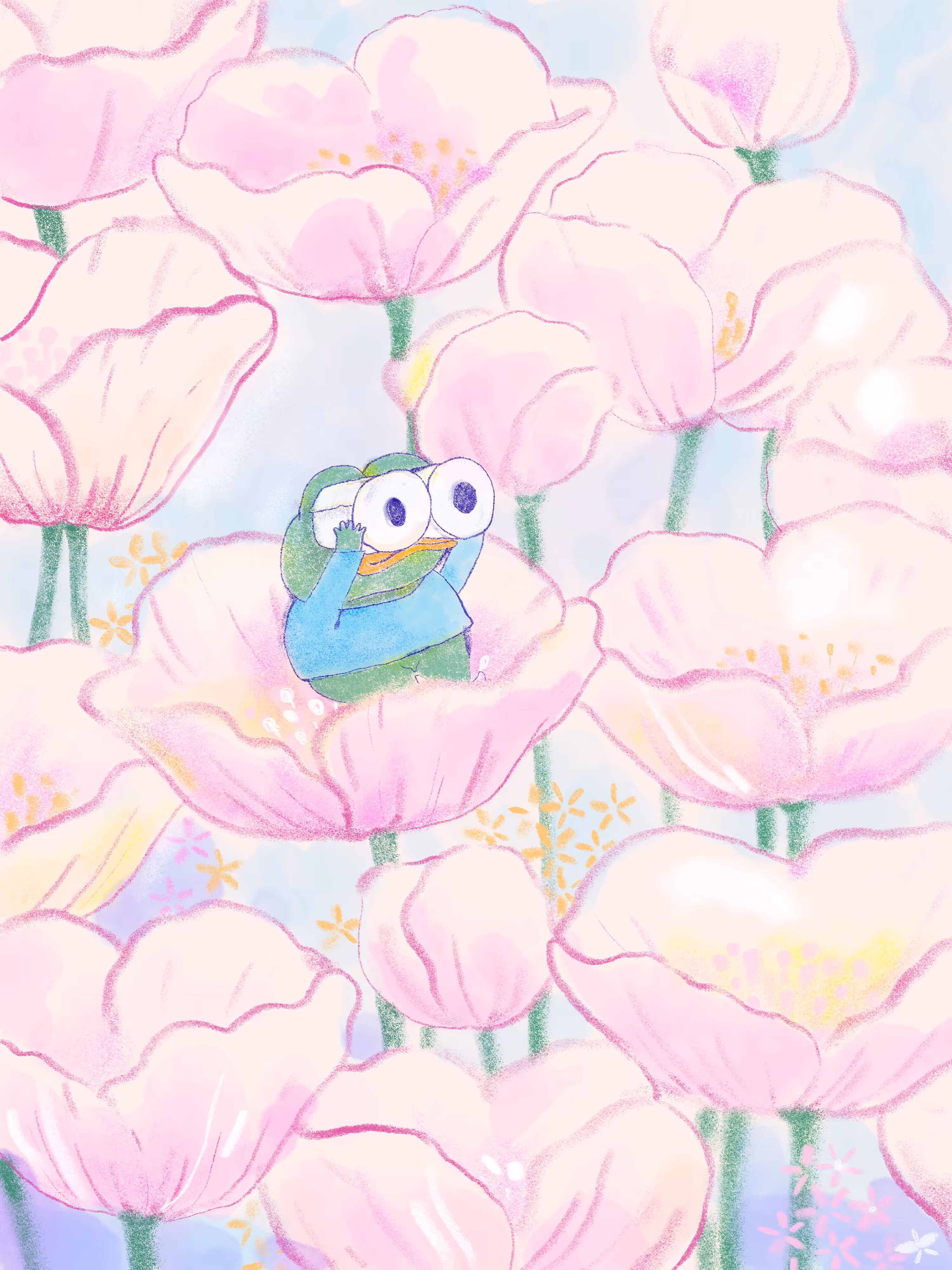 PEPE PINK FLOWER 01