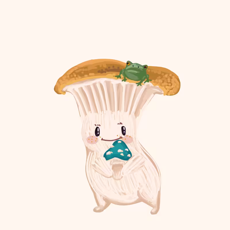 Cute Mushrooms Forest Guys #33