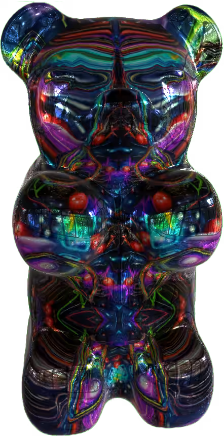 LSD Gummy Bear PFP B-Sides AR Model #89