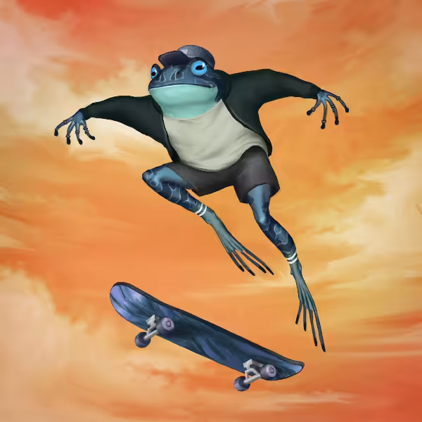 SKATER FROGS 🐸 #34