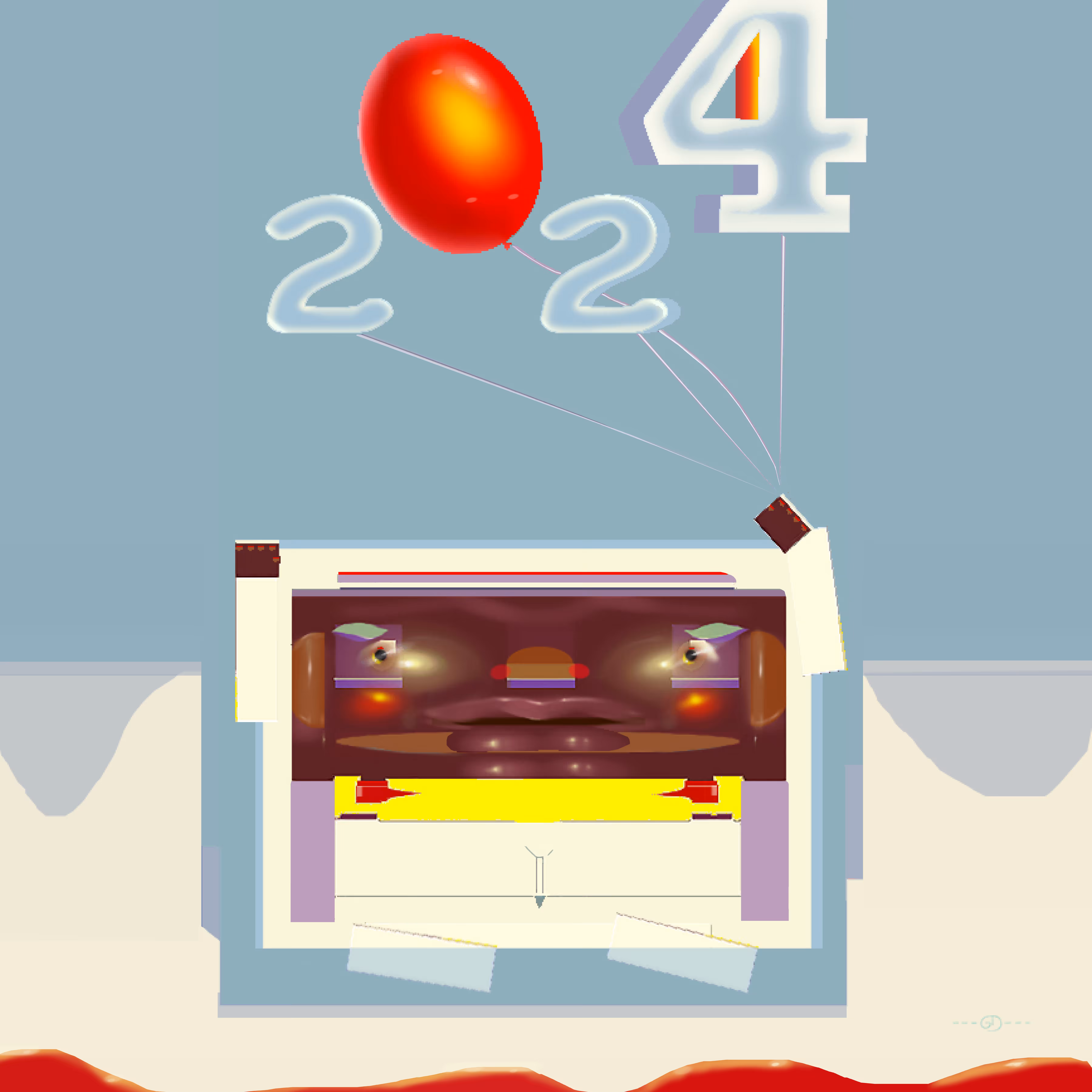 : : : CHINGAS PIXELITAS: HAPPY NEW YEAR 2024 MOTHERLAND