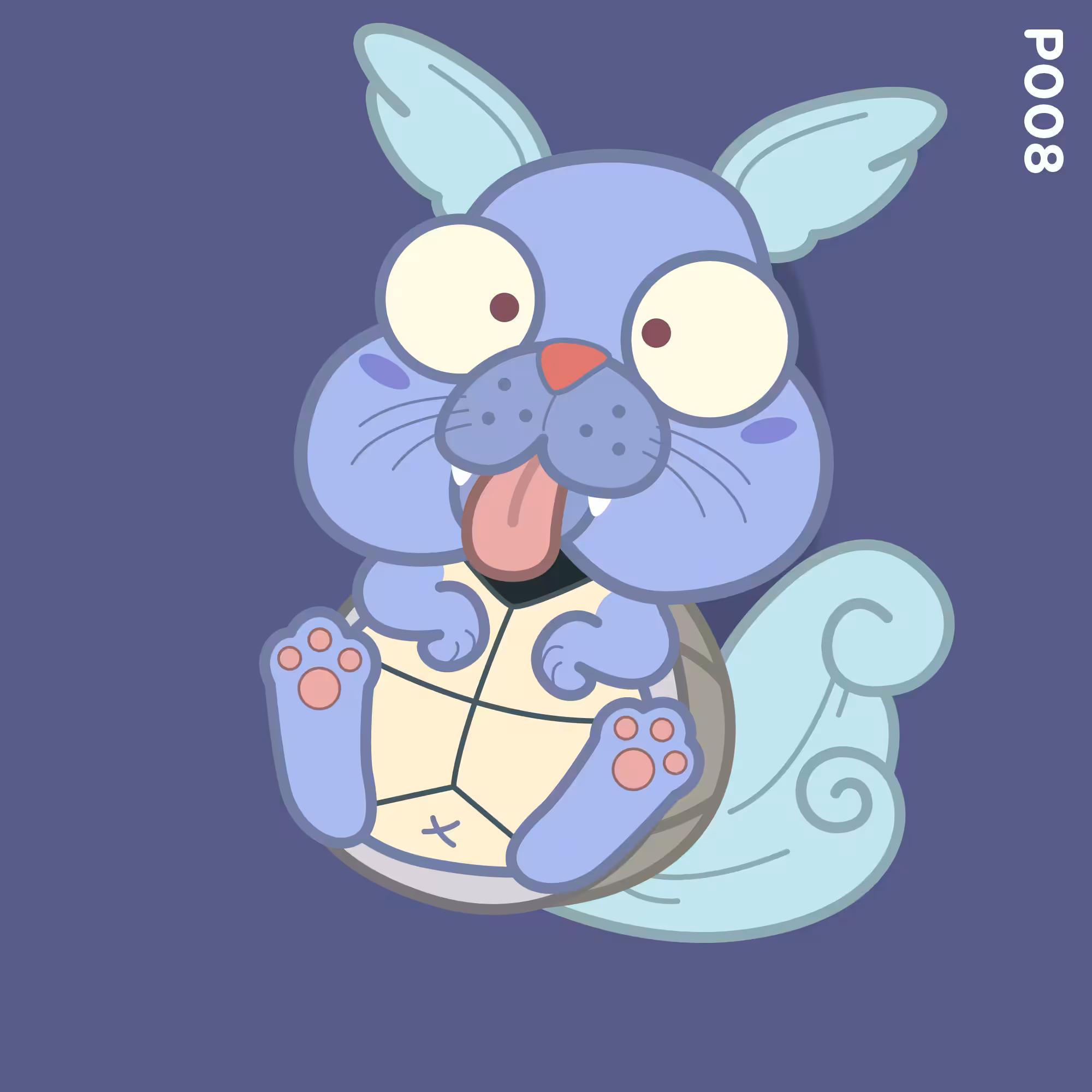 P008 --- Laying Derp Catarturtle ---