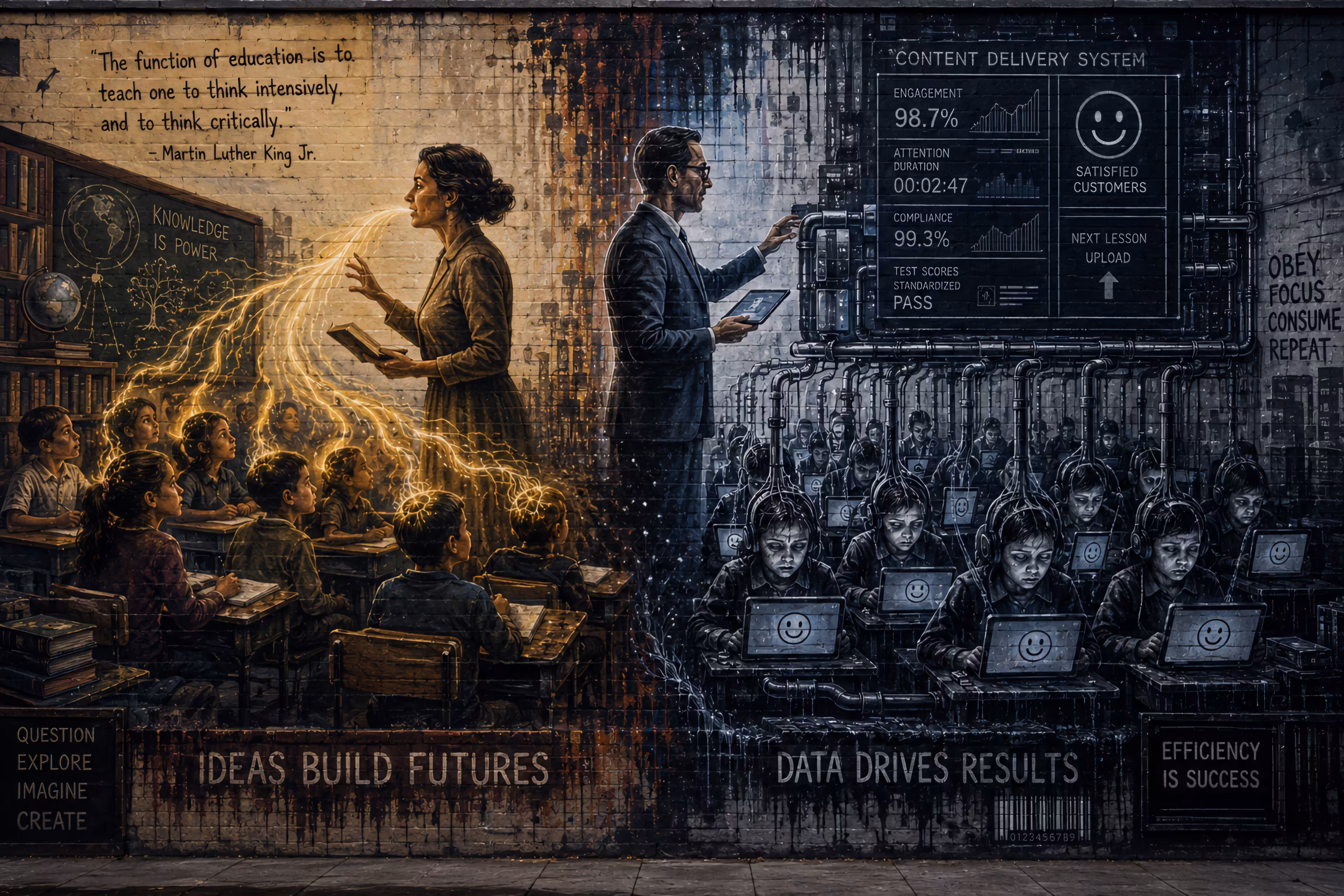 What Gets Lost: The Measure of Learning
