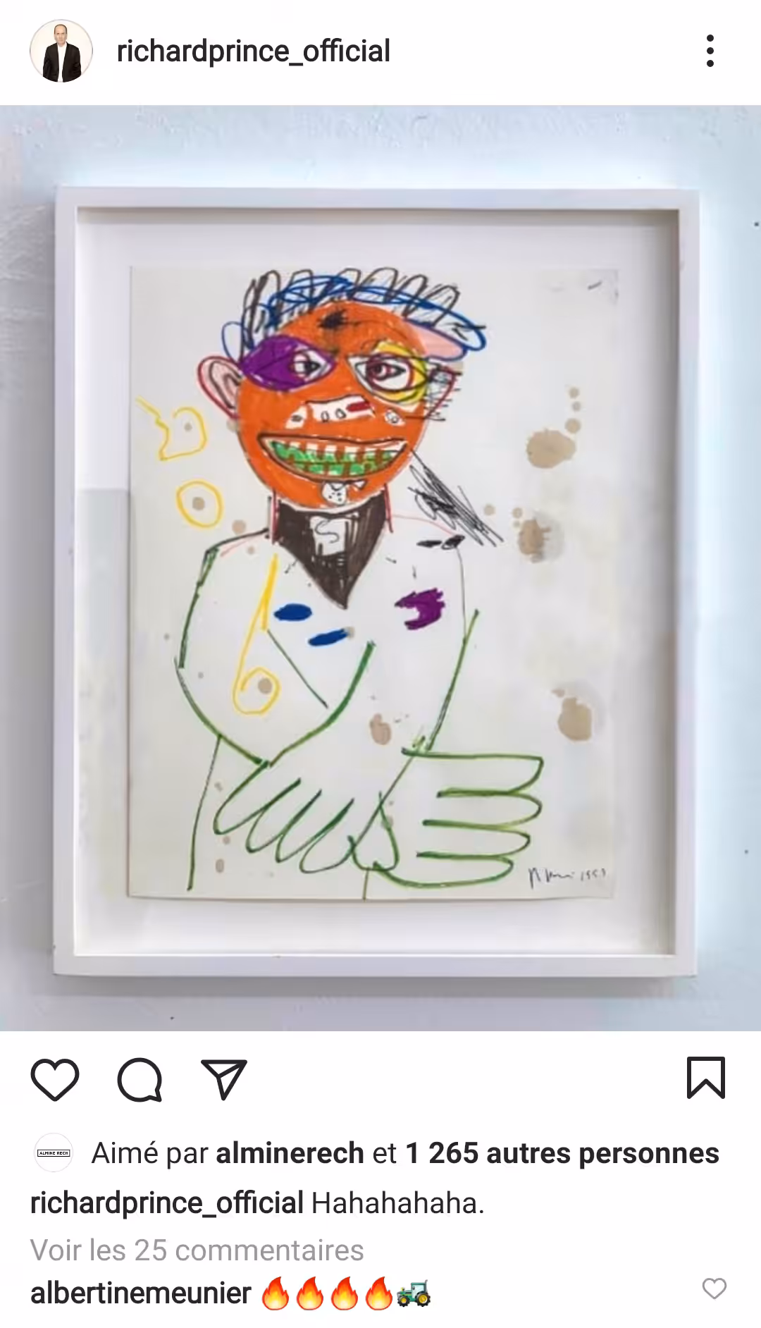 Hahahahaha, Richard Prince sucks