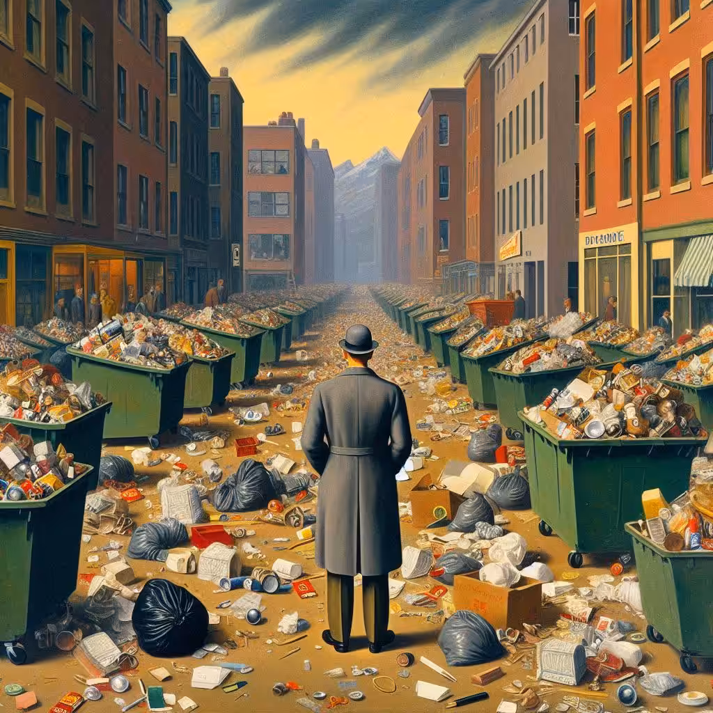 Overwhelmed by Trash