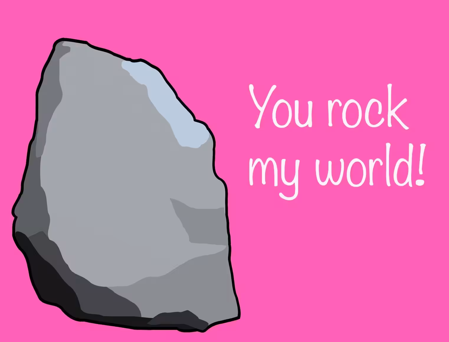 Valentine's Day Cards: Ether Rock