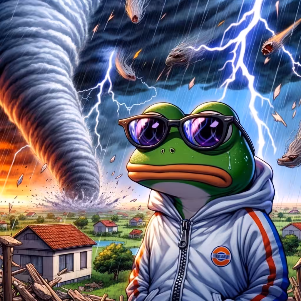 DJTezos Memes and Fun: Chillin in the Storm