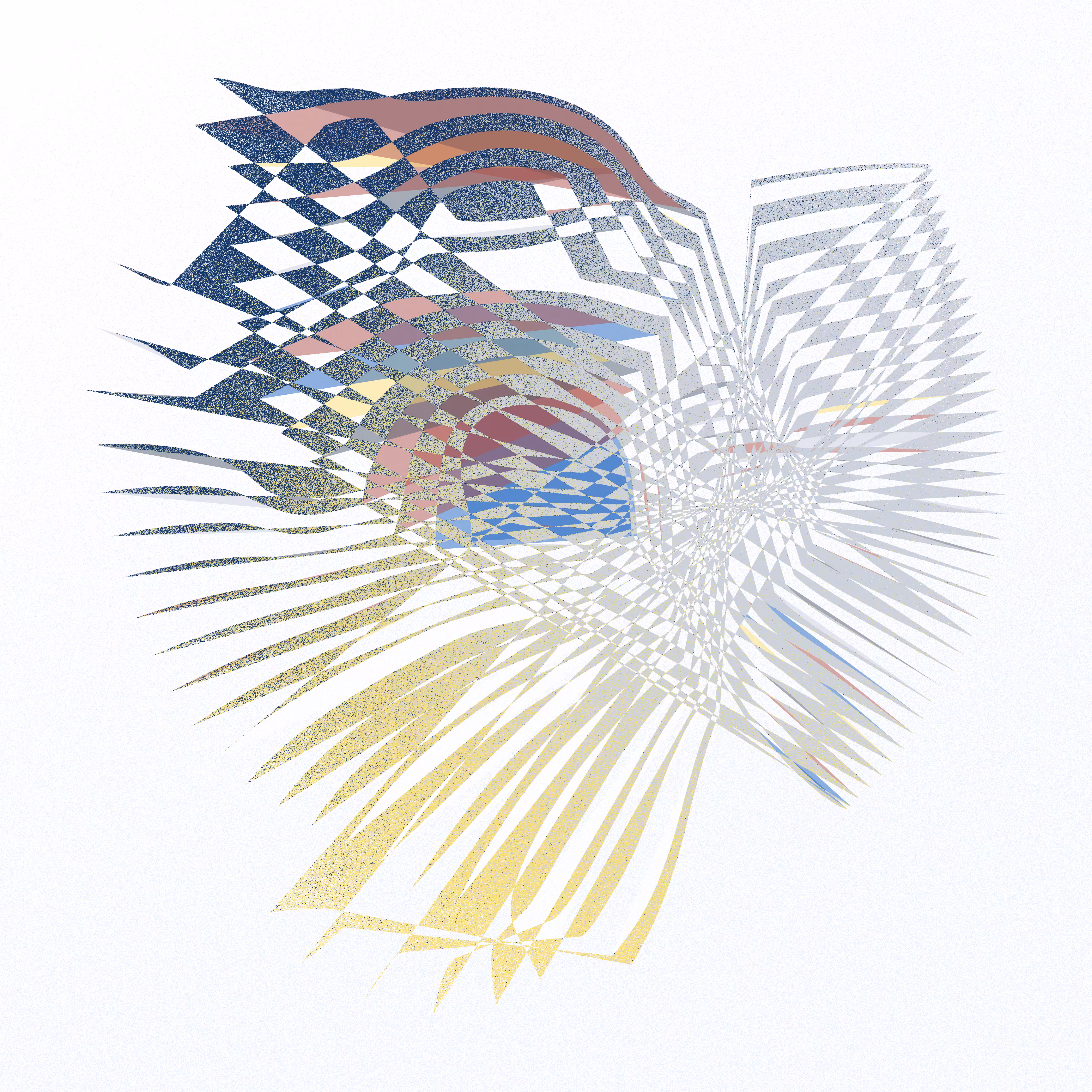 Shards of Blue #4731 "The Eagle"