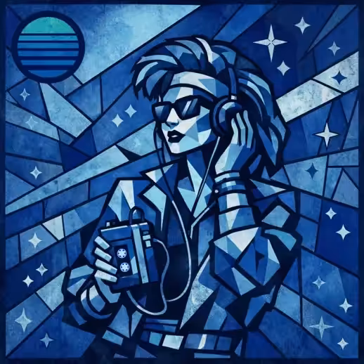 Blue 80's