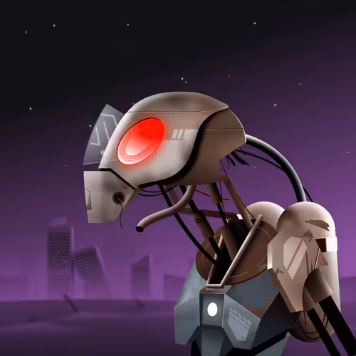 Savage Droids: THEOS Marine Droid B-2504