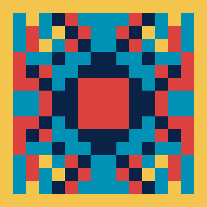Pixel Mandala #23