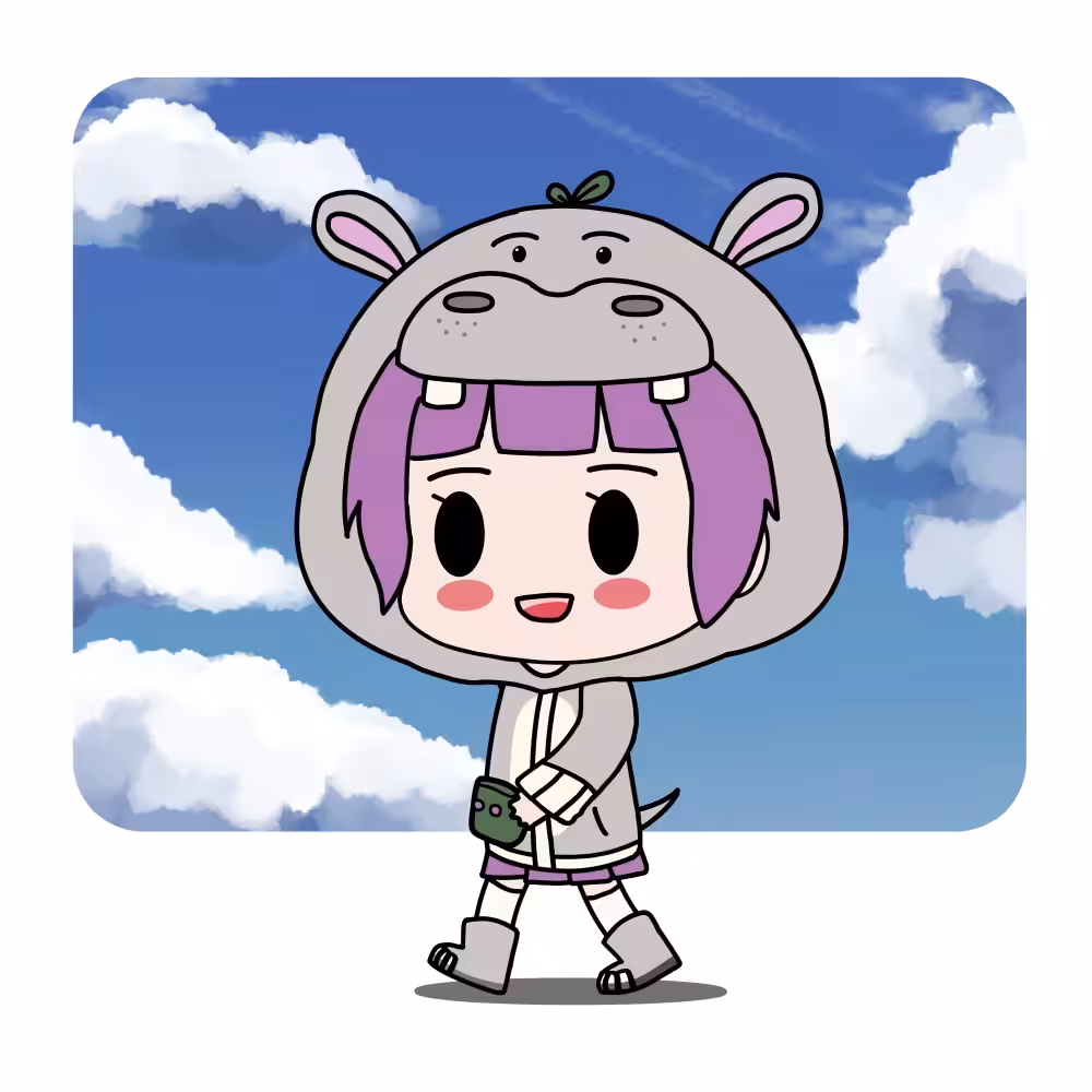 Go BaBy Go !! #259 [Hippo Girl - Mascot Girl]