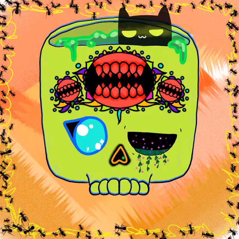 Mexican Candy Skulls #16