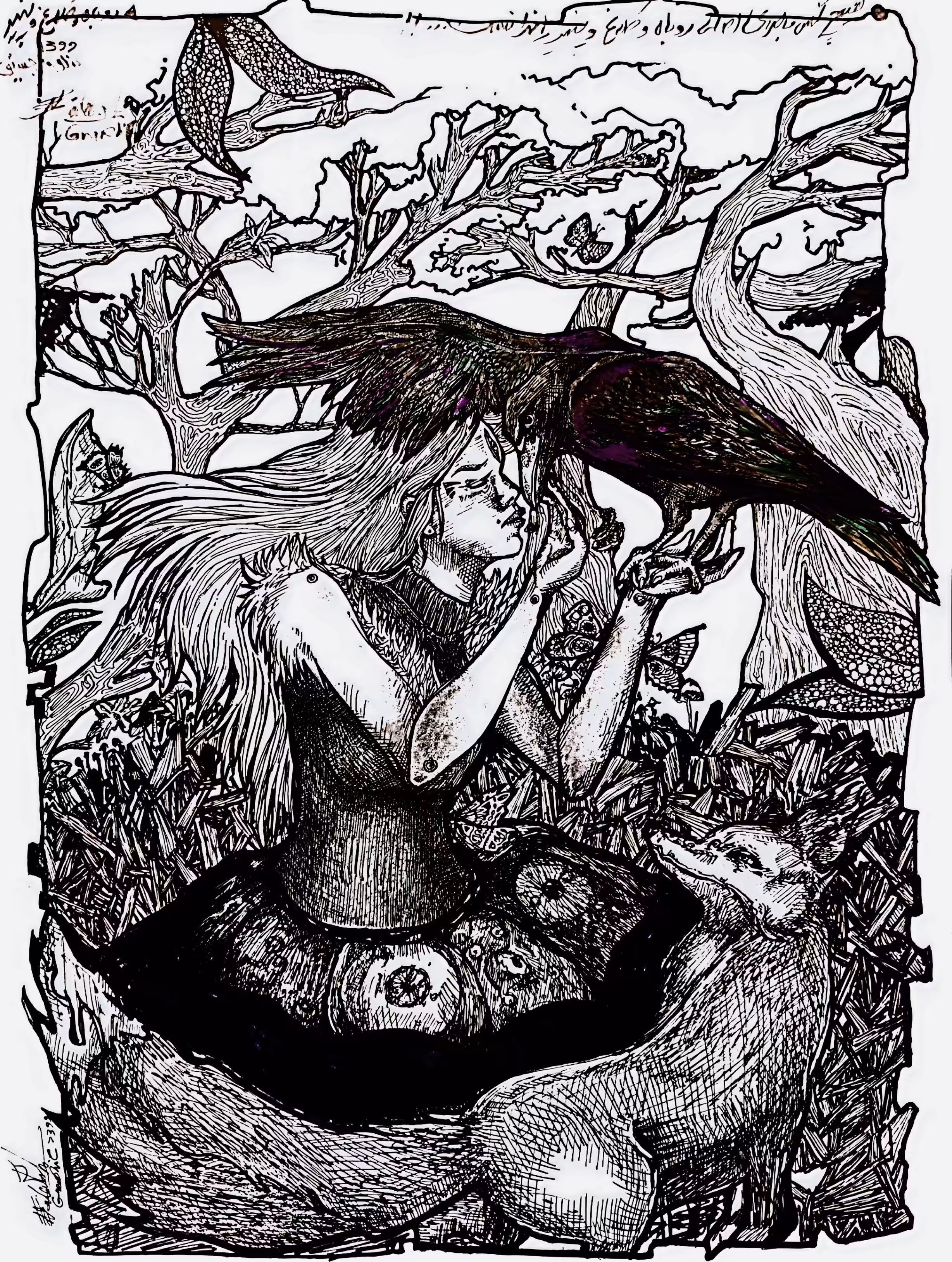 Crow, fox and cheese