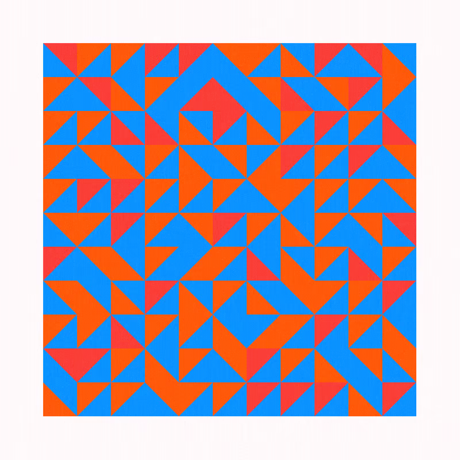 Triangle Pattern II #46