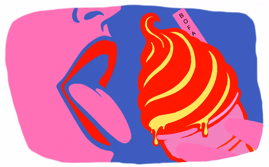 Ice-cream;BOFA flake #1 of 3