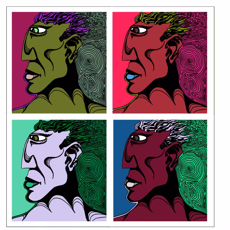 Polyphemus in Four Moods #13
