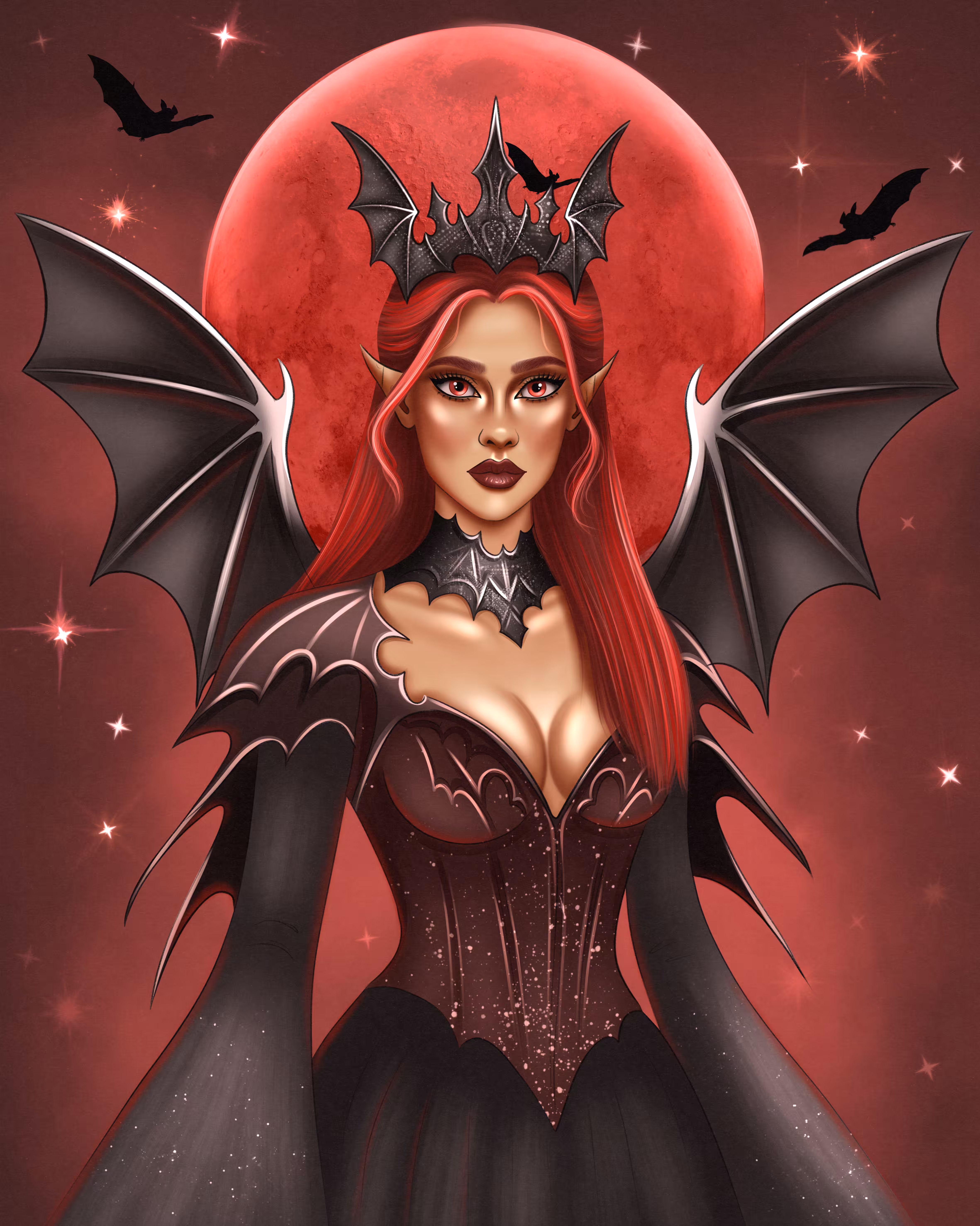 Bloodmoon Bat Queen