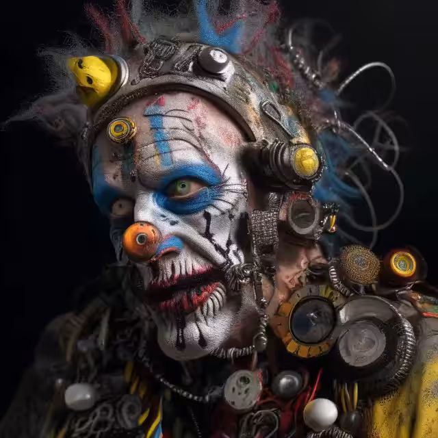 Holyday Clown. PEOPLEUNDER.#05