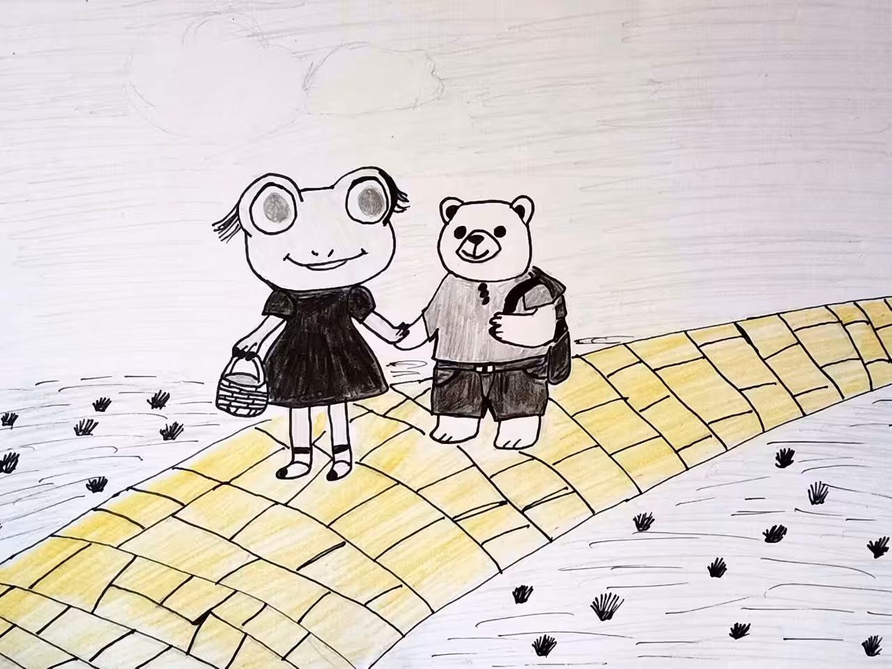 Inktober: Road