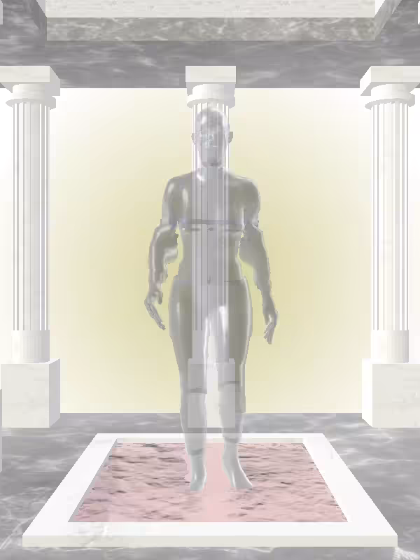 HeavenComputer: The Fading Receding Midnight Gloss Woman #1348