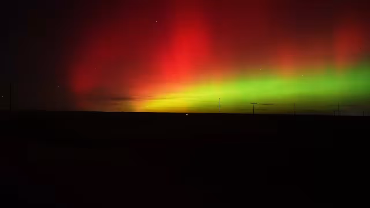 Stars Twinkling Aurora