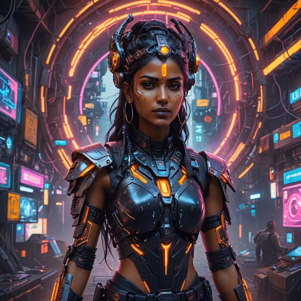 Cyberpunk Girl #031