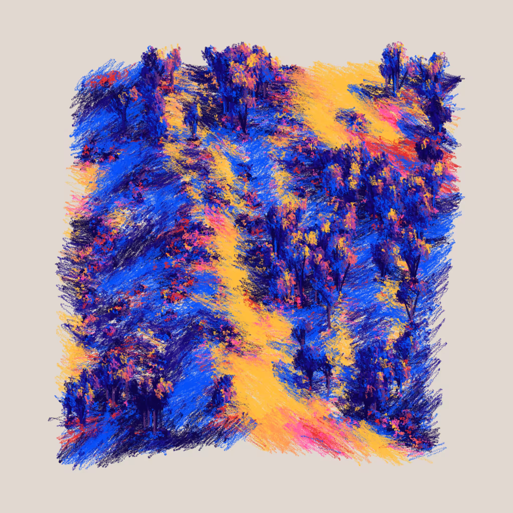Eucalyptus and Sagebrush #85